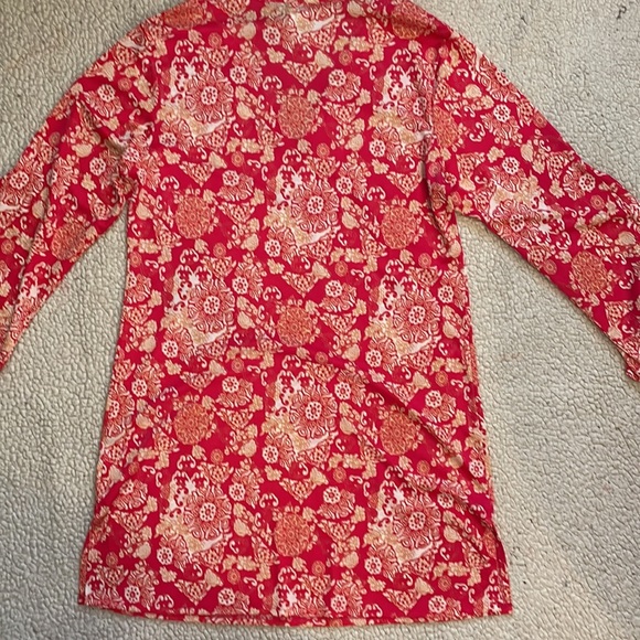 Natori Three Piece Green Dragon Loungewear - Picture 3 of 11